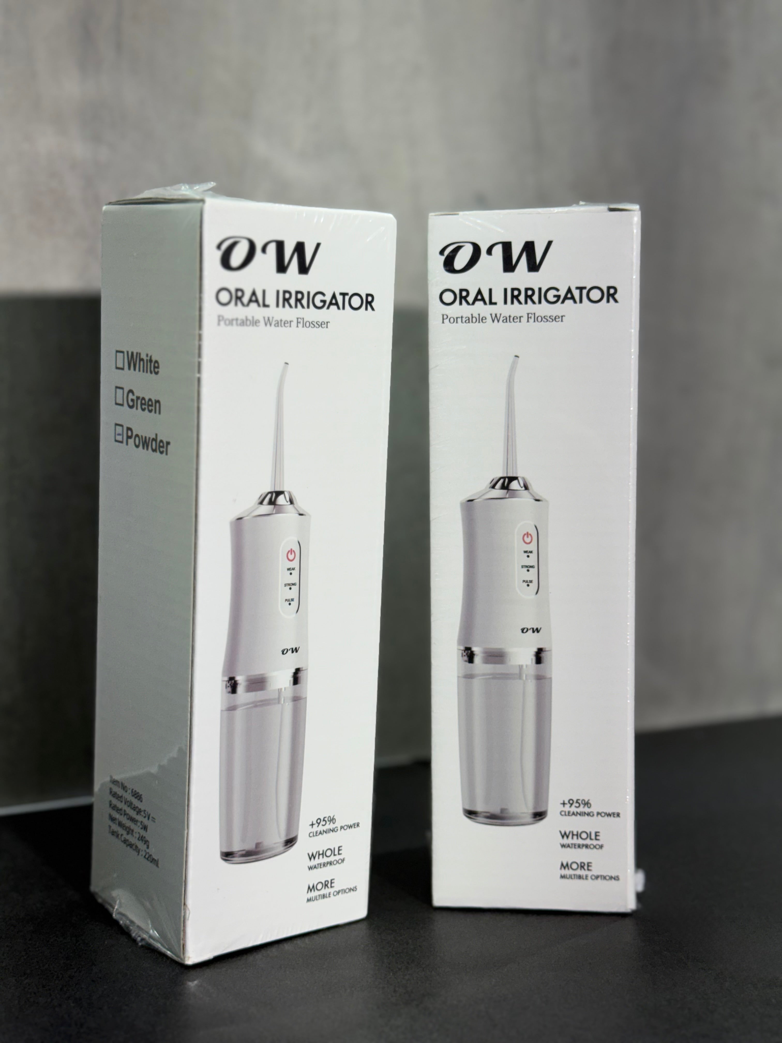 🦷 Irrigador Oral Portátil OW – Water Flosser🪥