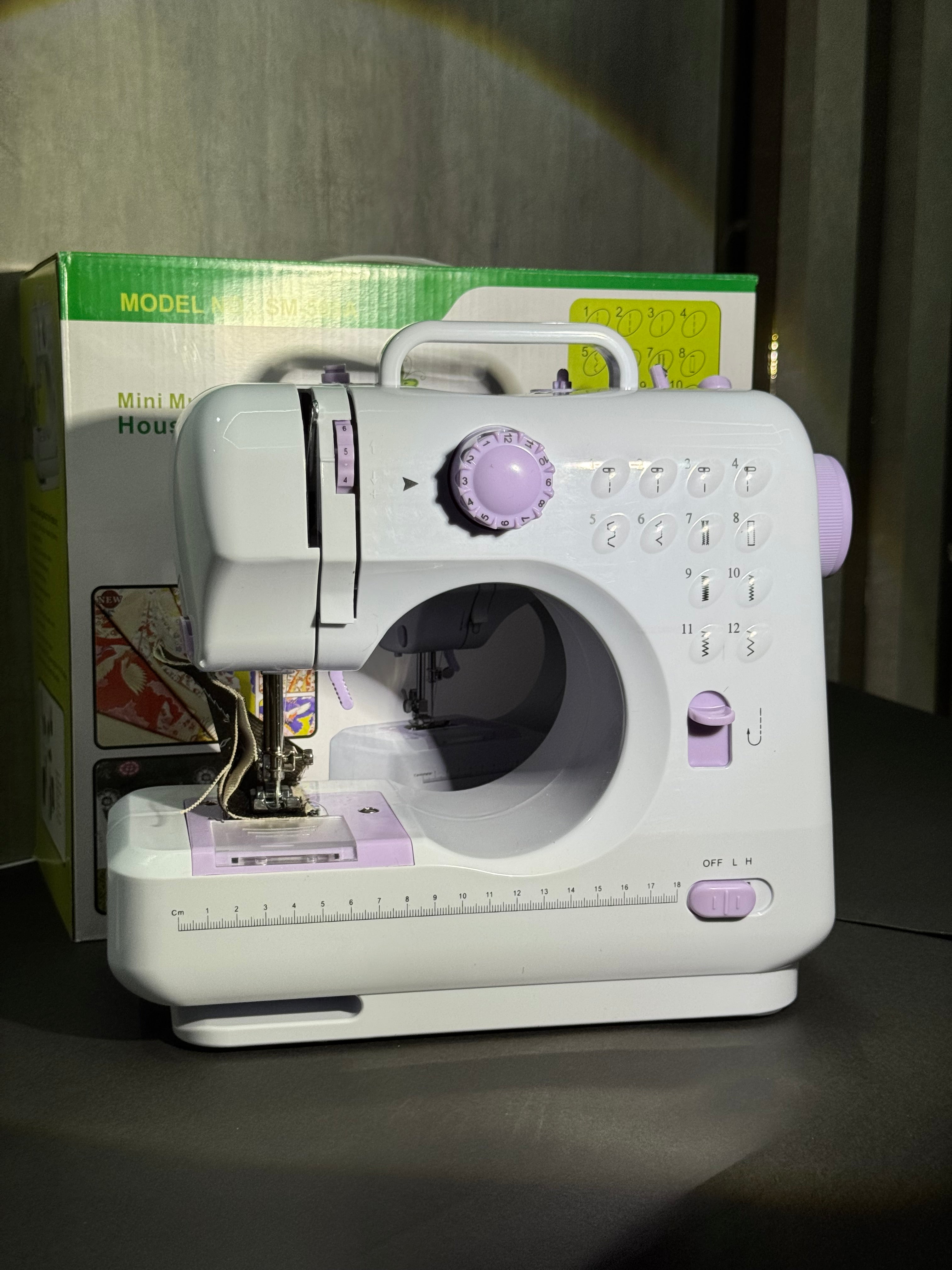 🧵 Máquina de Coser Portátil Multifuncional – 12 Puntadas Integradas
