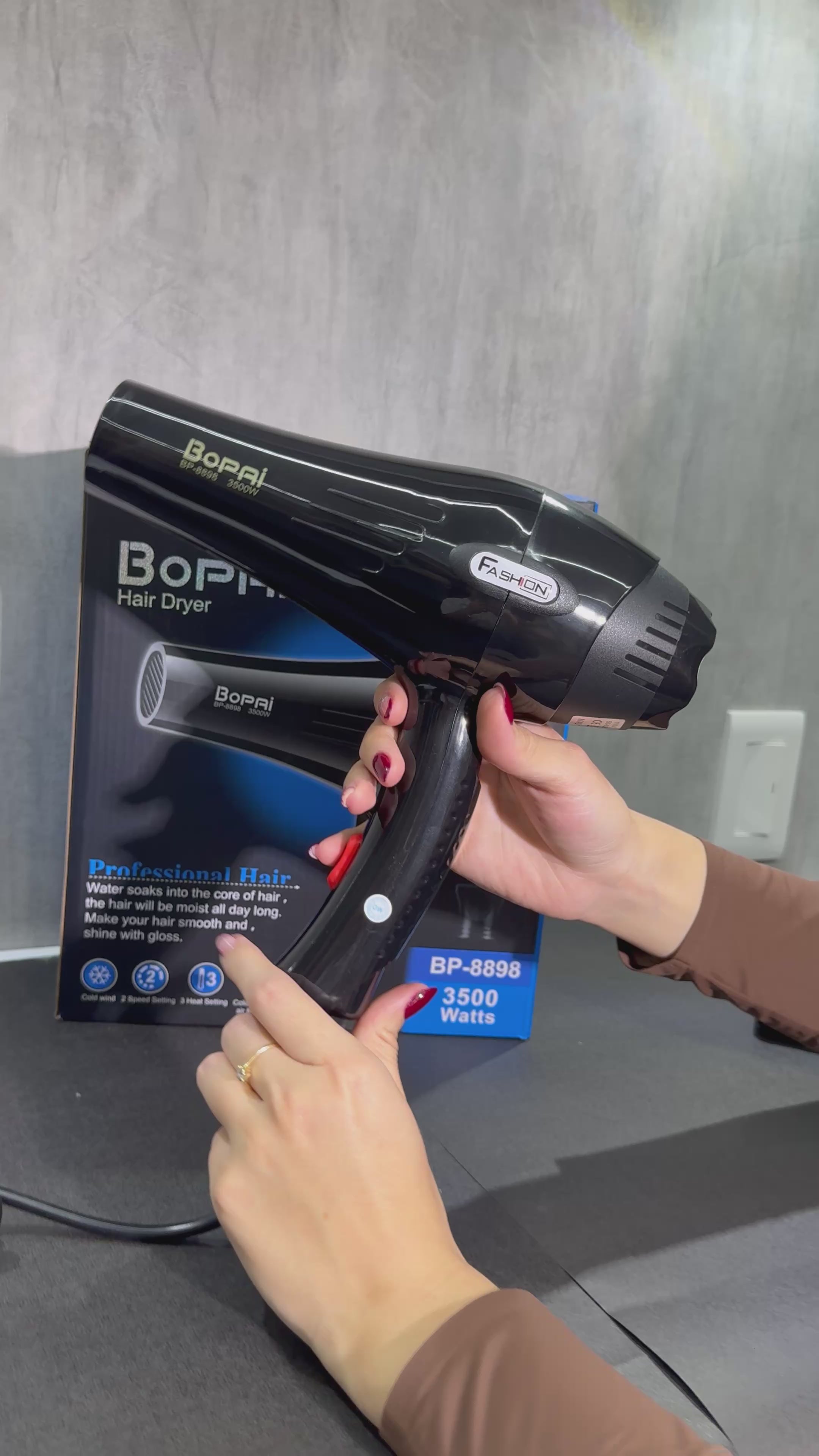 Secador Bopai BP-8898
