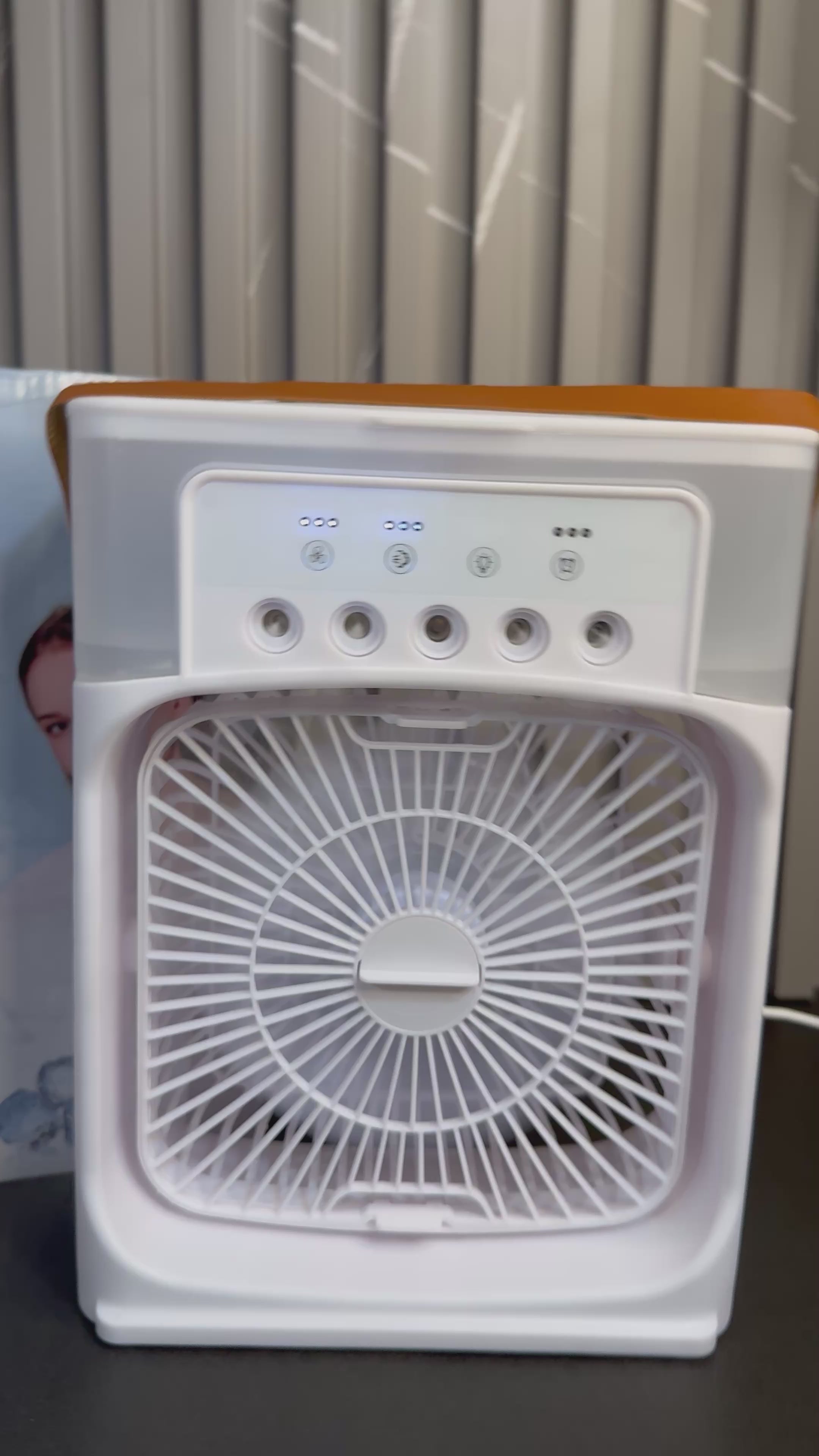 Humificador Ventilador Portátil