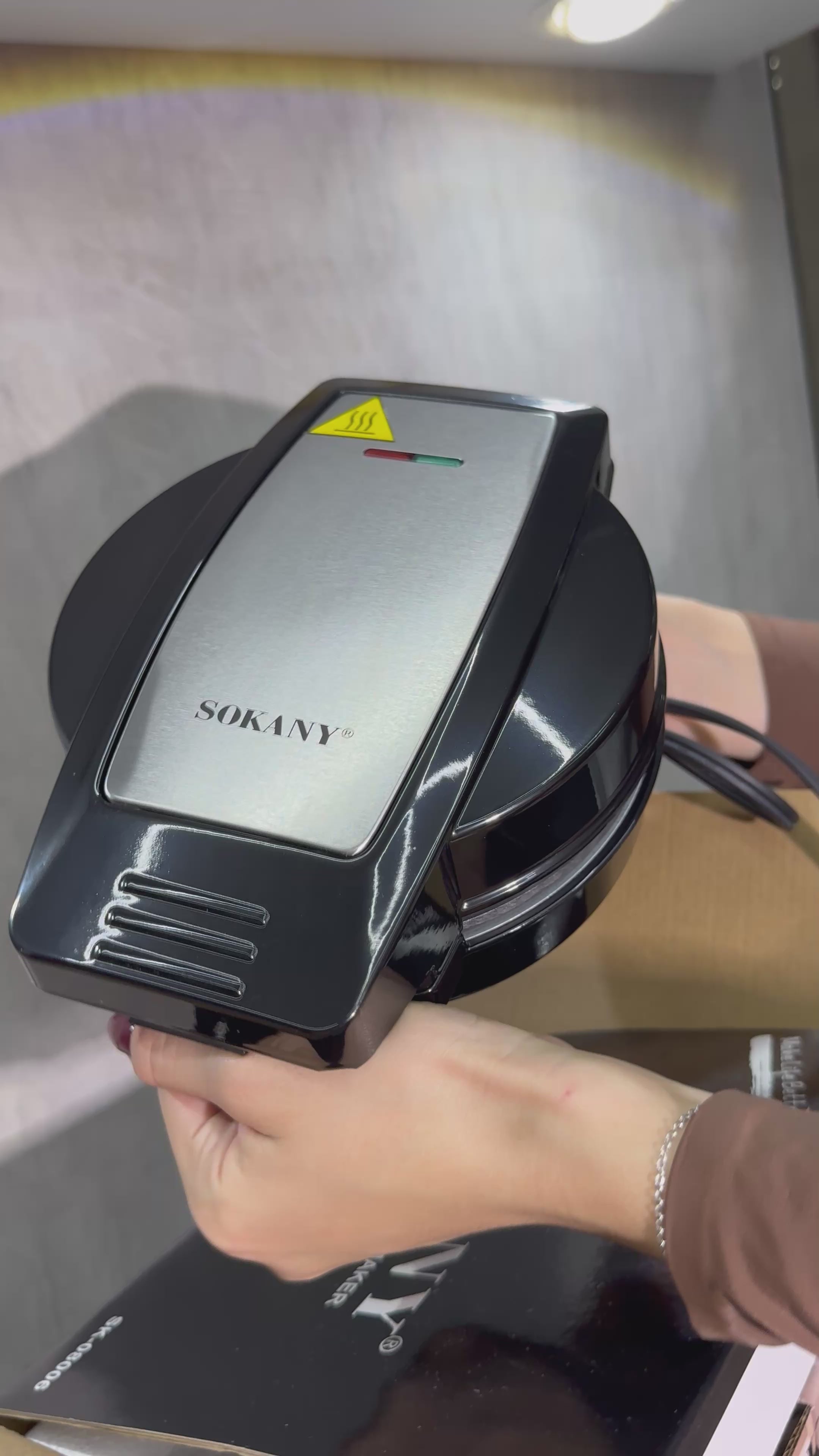 WAFLERA 3 EN 1 – SOKANY SK-08006 🧇🍩🐻