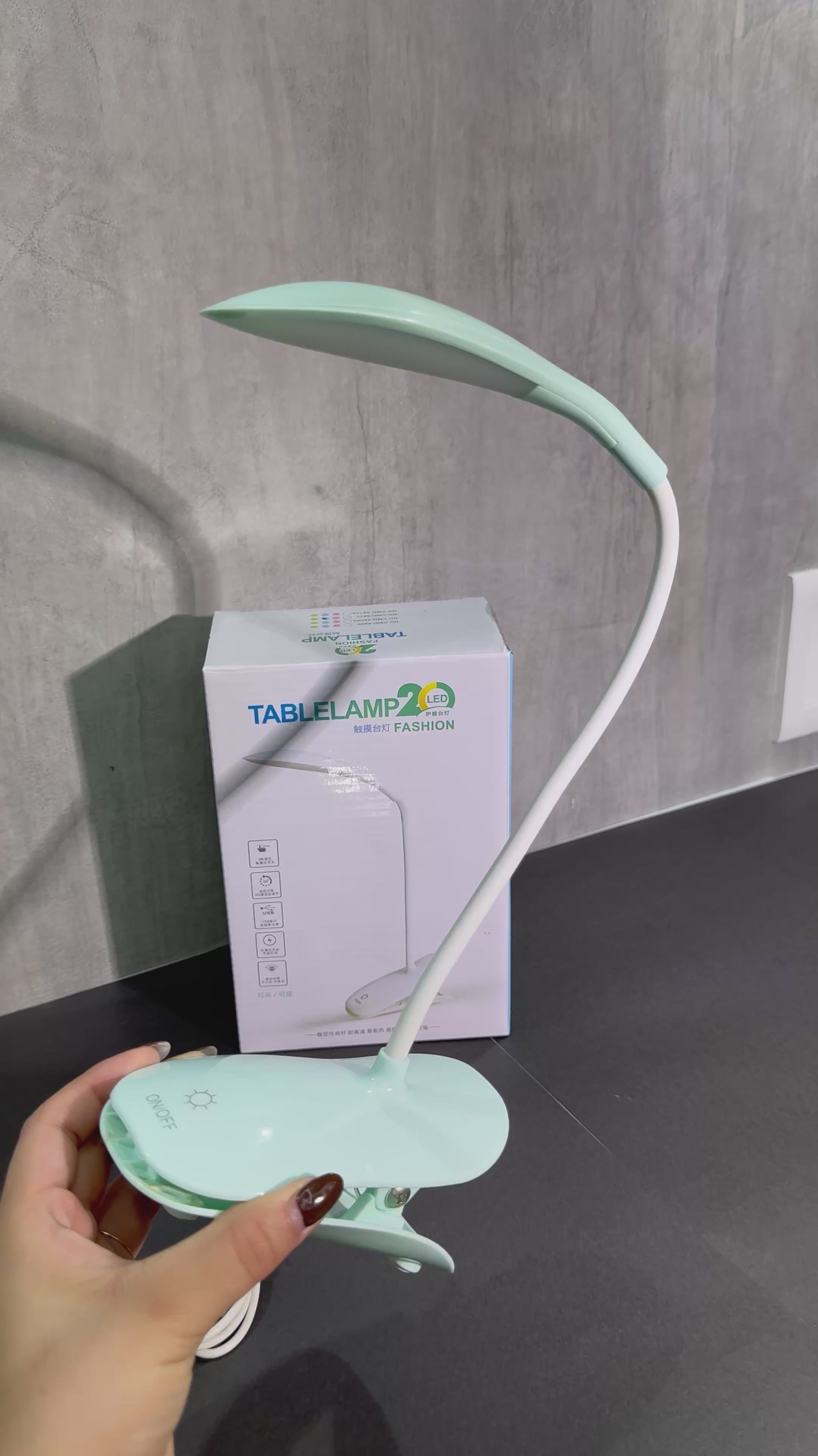 Lámpara LED de Escritorio Flexible – Diseño Moderno y Funcional